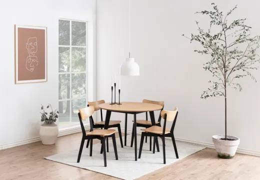 Tisch und 4 Stühle Modell Roxby