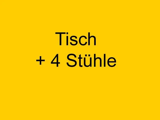 Tisch Seaford mit 4 Stühlen